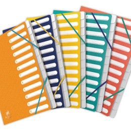 1 Trieur bicolor recyclé à 12 positions