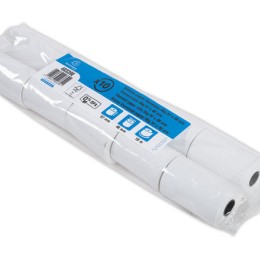 1 Lot de 10 Bobines de papier terminaux carte bancaire 57X40X12 mm sans BPA