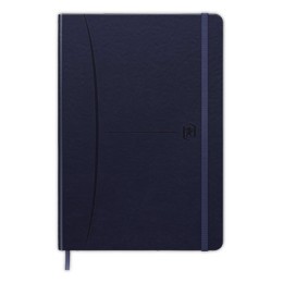 1 Cahier Signature broché A5 160 pages 5x5. Bleu