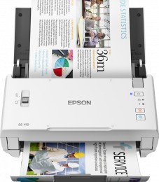 Epson DS-410 Alimentation papier de scanner 600 x 600 DPI A4 Noir, Blanc
