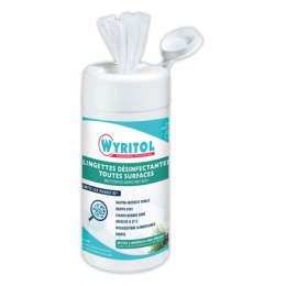 1 Boîte de 120 lingettes désinfectantes multisurfaces WYRITOL