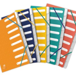 1 Trieur bicolor recyclé à 8 positions