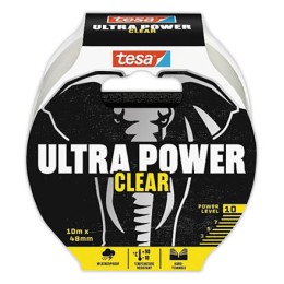 1 Ruban Tesa Ultra Power Clear 10 m x 48mm - Transparent