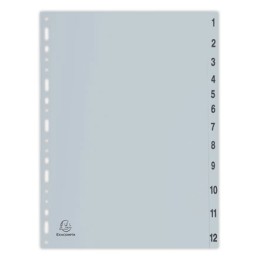 1 Jeu d'intercalaires numériques  FOREVER pour format A4 - 12 touches