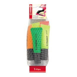 1 Lot de 5 Surligneurs STABILO NEON