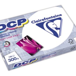 1 Ramette de 125 feuilles papier blanc laser CLAIREFONTAINE DCP A4 300g