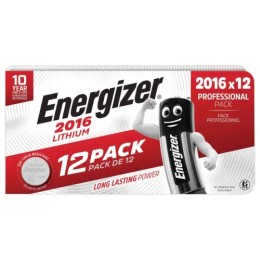 1 Pack de 12 piles bouton au lithium Energizer 2016