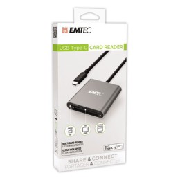 1 Lecteur de cartes Emtec Type-C Pro T610C