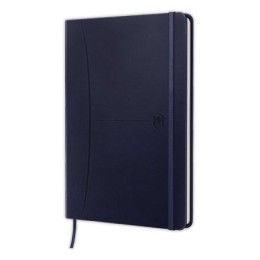 1 Cahier Signature broché A5 160 pages ligné. Bleu