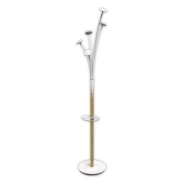 1 Portemanteau festival bois blanc 5 patères