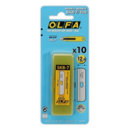 1 10 lames OLFA  - 12,5 mm