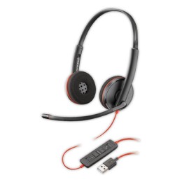 1 Casque filaire POLY Blackwire C3220 USB-C - 2 écouteurs