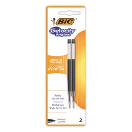 1 Blister de 2 Recharges pour BIC Gel-ocity Quick Dry. Noir