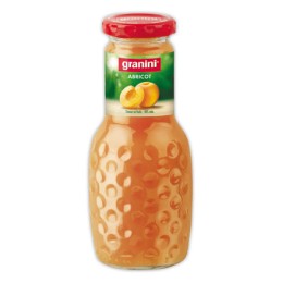 1 Pack de 12 bouteillles nectar d'abricot Granini en verre 25cl