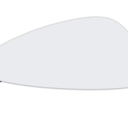 1 Table basse gigogne 93 cm blanche