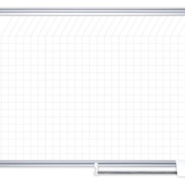 1 Planning magnétique Kanban 180 x 120 cm- Cases 25x25 mm