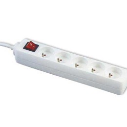 1 Bloc multiprises 5 prises - Câble 1,5 mètre avec interrupteur