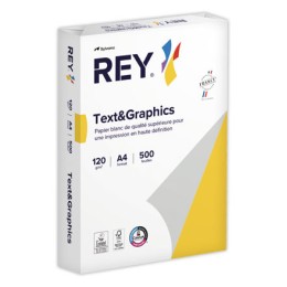 1 Ramette de 500 feuilles de papier blanc Text and Graphics  A4 120G