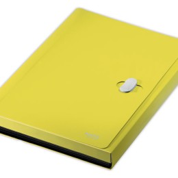 1 Trieur extensible Leitz en PP recyclé - 6 compartiments - Jaune