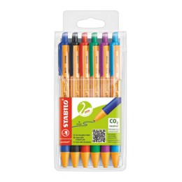 1 Etui de 6 Stylos à bille STABILO pointball