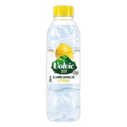 1 Pack de 24 Bouteilles eau VOLVIC zest citron 50 cl